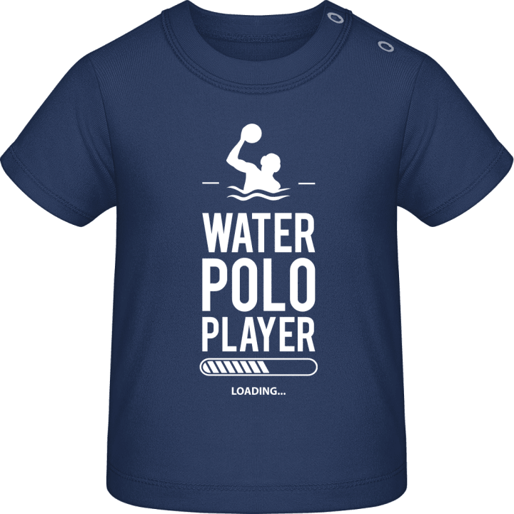 Water Polo Player Loading T-shirt för bebisar contain pic