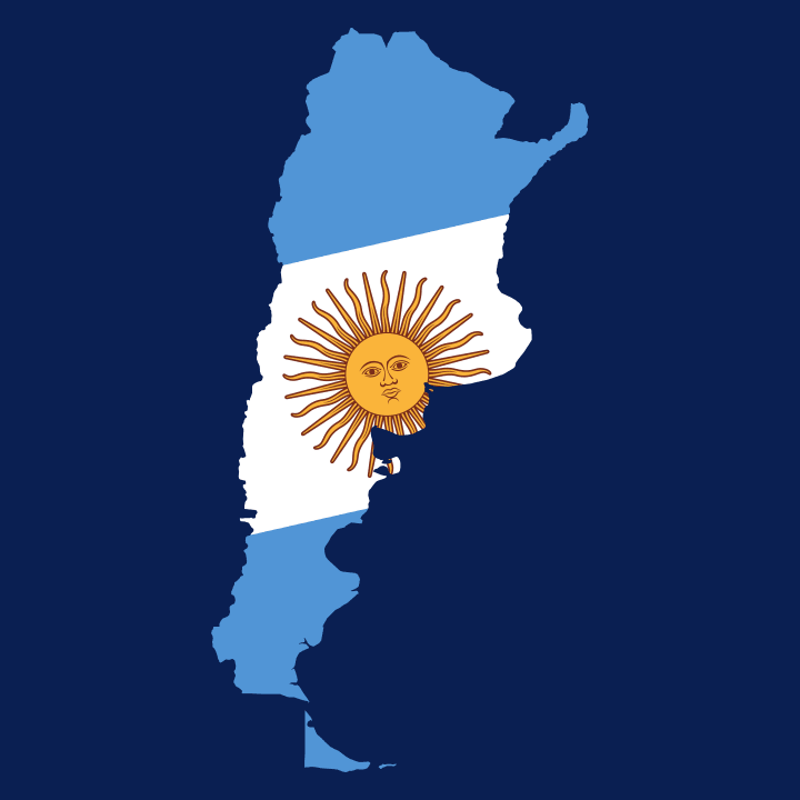 Argentina Map Huvtröja 0 image