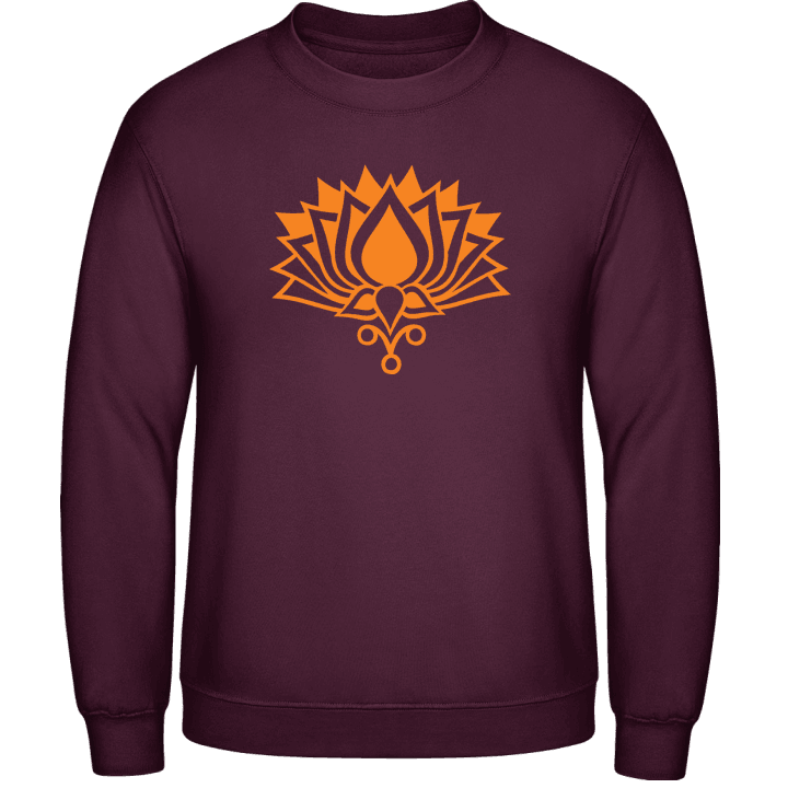Yoga Lotus Sweatshirt contain pic