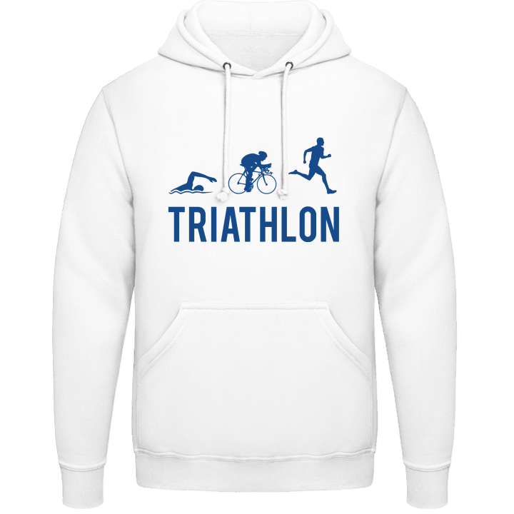 Triathlon Silhouette Hoodie contain pic