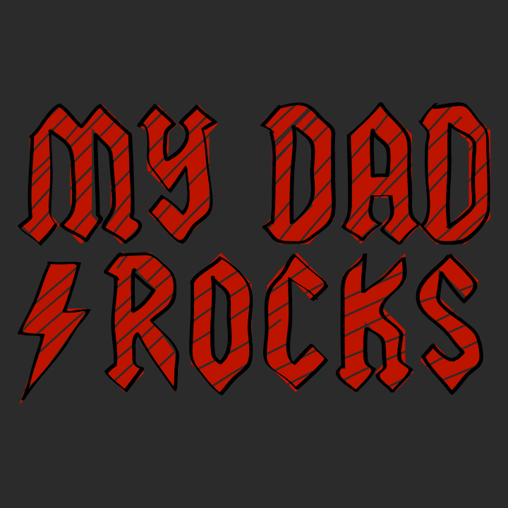 My Dad Rocks Kinderen T-shirt 0 image
