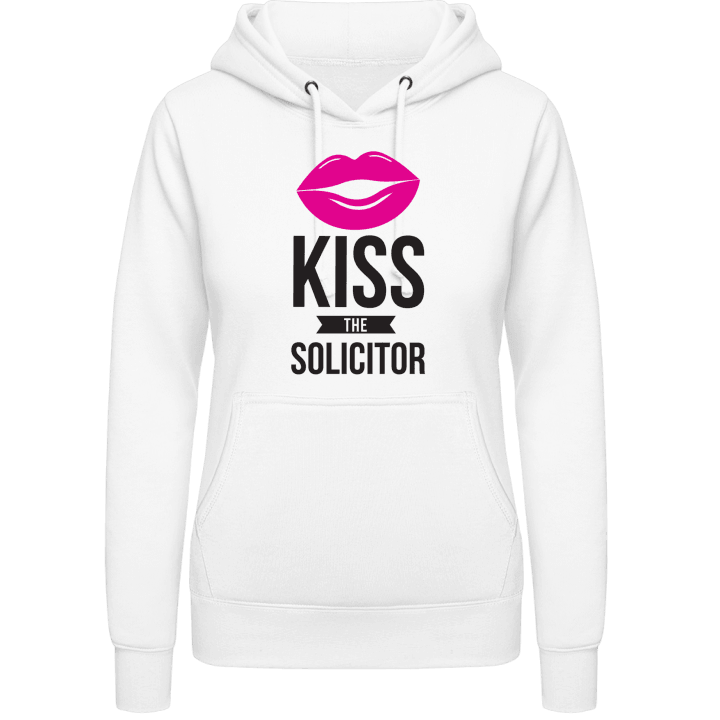 Kiss The Solicitor Sweat à capuche pour femme contain pic