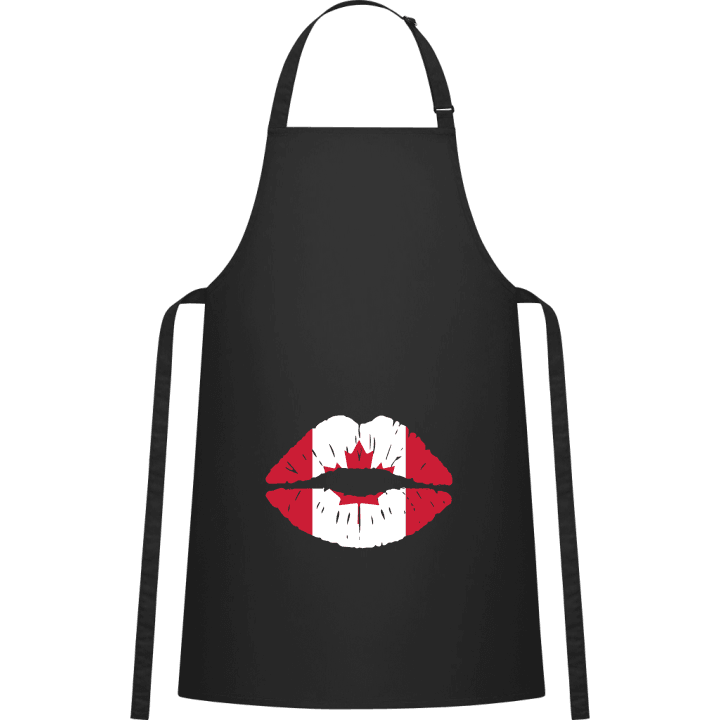 Canadian Kiss Flag Tablier de cuisine contain pic