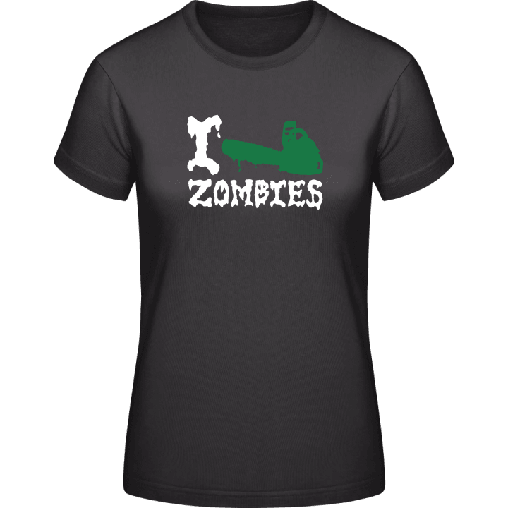 I Love Zombies Frauen T-Shirt 0 image