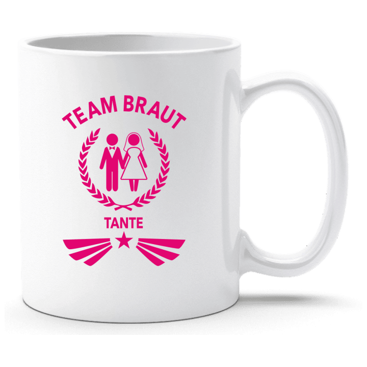 Team Braut Tante Tasse contain pic