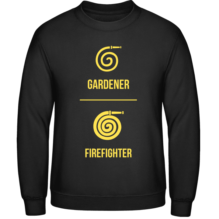 Gardener vs Firefighter Sudadera contain pic