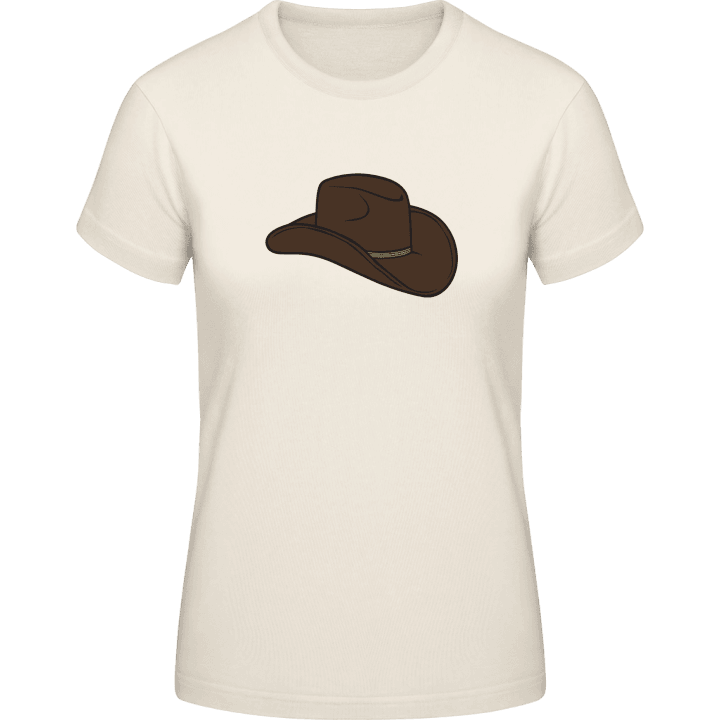 Cowboy Hat Illustration Vrouwen T-shirt 0 image
