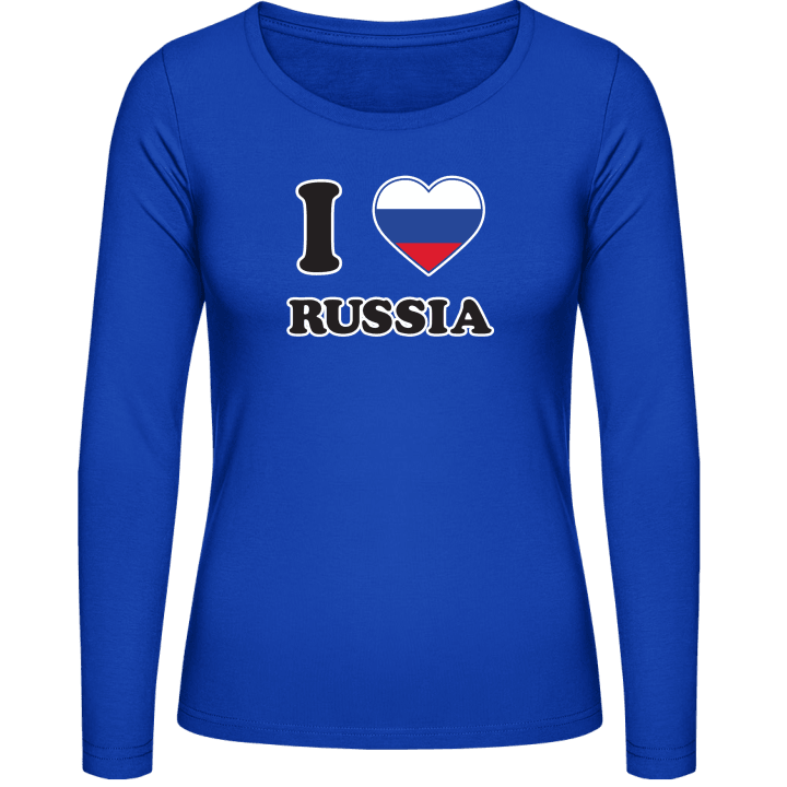 I Love Russia Camisa de manga larga para mujer 0 image