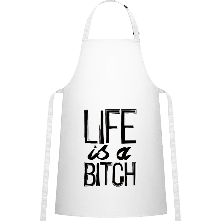 Life is a Bitch Typo Kitchen Apron 0 image