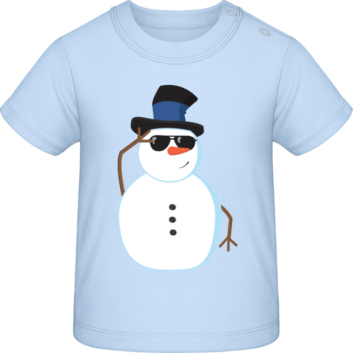 Cool Snowman Camiseta de bebé 0 image