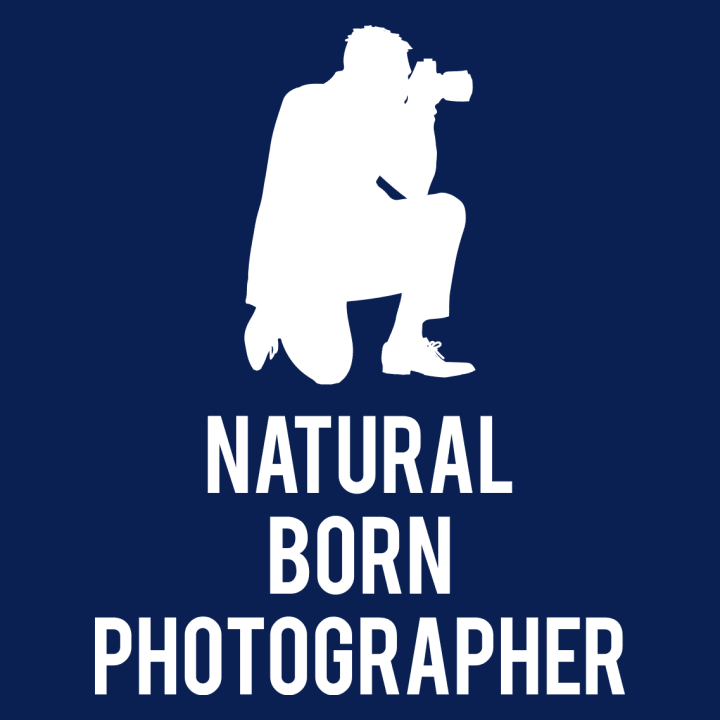 Natural Born Photographer T-shirt för kvinnor 0 image