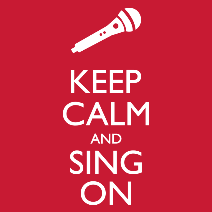 Keep Calm And Sing On Sweat à capuche pour femme 0 image