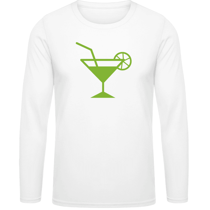 Cocktail Shirt met lange mouwen contain pic
