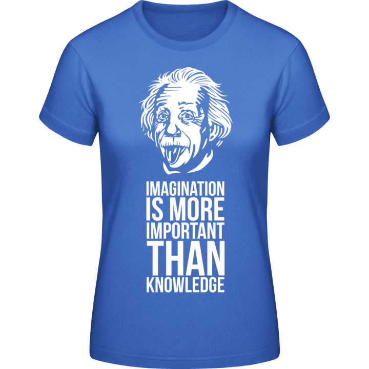 Imagination vs Knowledge T-shirt för kvinnor 0 image