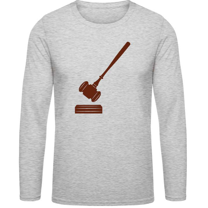 Judge Hammer T-shirt à manches longues contain pic