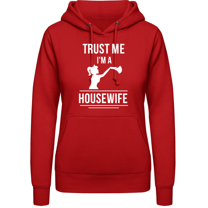 Trust Me I´m A Housewife Sweat à capuche pour femme contain pic