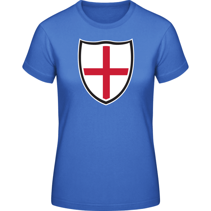 England Shield Flag Frauen T-Shirt contain pic