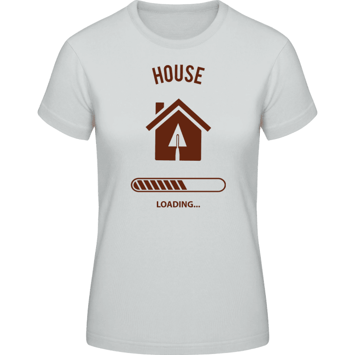 House Loading T-skjorte for kvinner contain pic