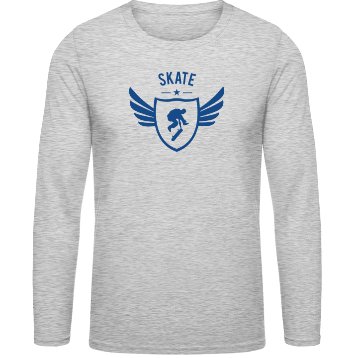 Skate Star Winged T-shirt à manches longues contain pic