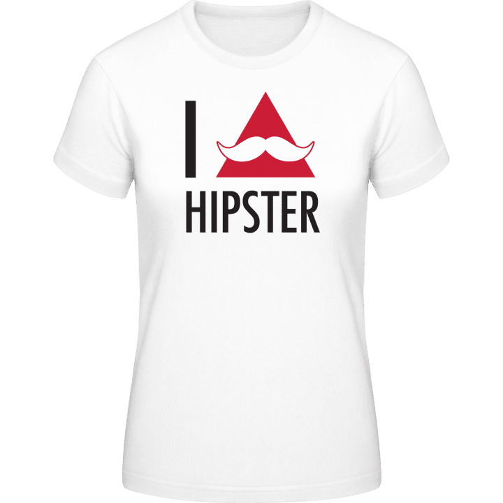 I Love Hipster T-shirt för kvinnor 0 image