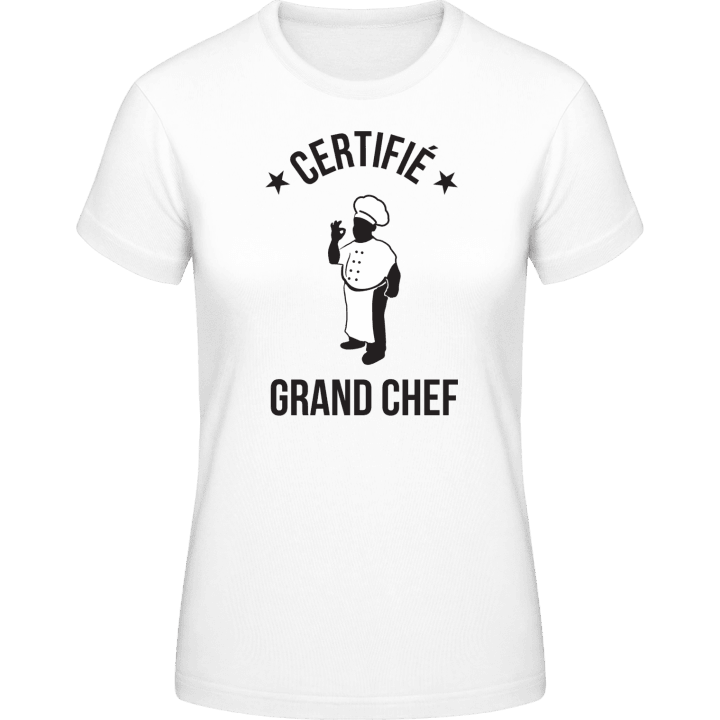 Certifié Grand Chef Vrouwen T-shirt contain pic