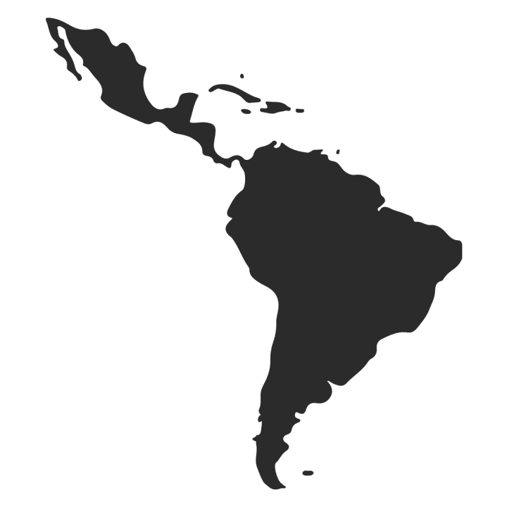 Latin America Map T-shirt til børn 0 image