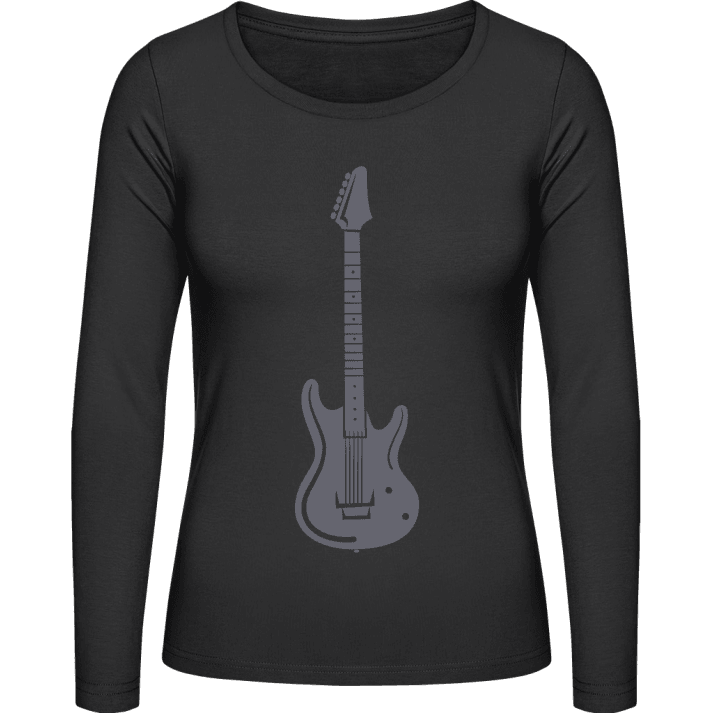 Electro Guitar Langermet skjorte for kvinner contain pic