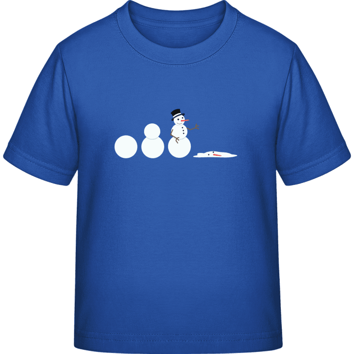 Snowman Evolution Kids T-shirt 0 image