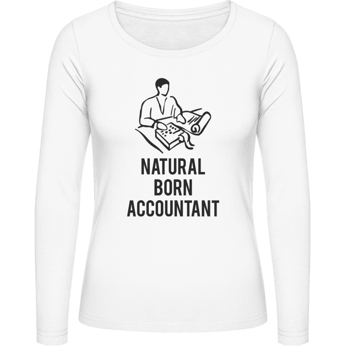 Natural Born Accountant Women long Sleeve Shirt contain pic