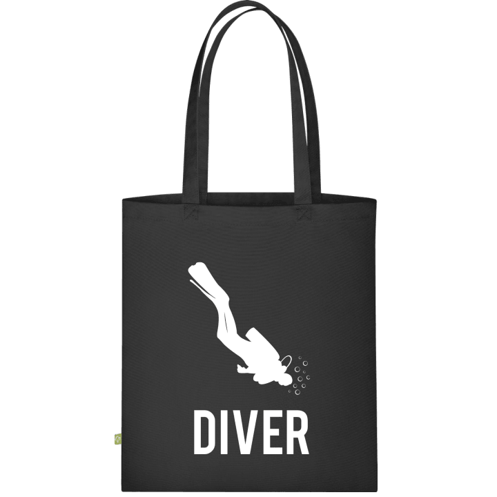 Scuba Diver Bolsa de tela contain pic