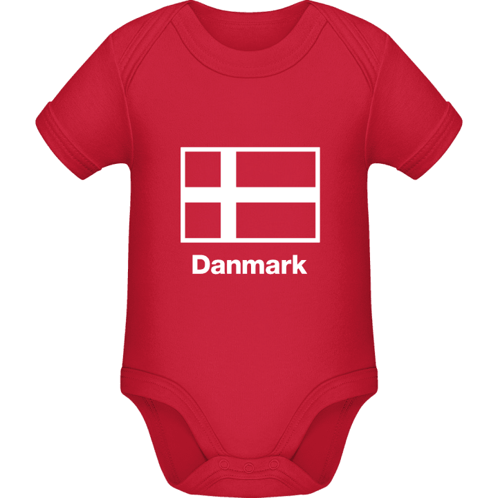 Danmark Flag. Baby romper kostym contain pic