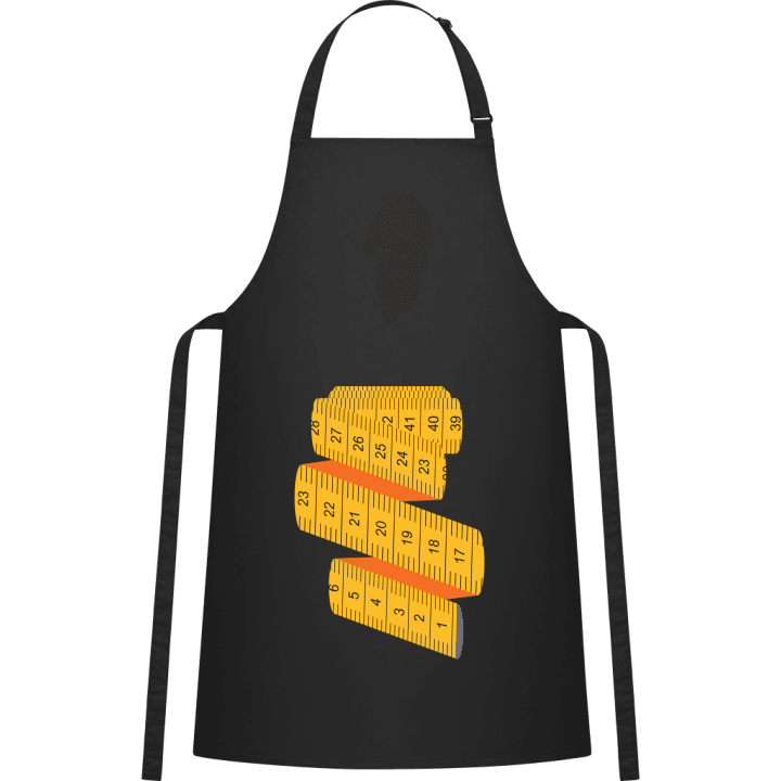 Tailor´s Tape Kitchen Apron contain pic