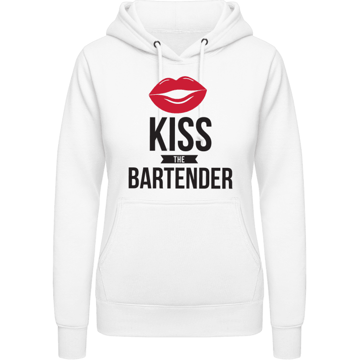 Kiss The Bartender Hoodie för kvinnor contain pic