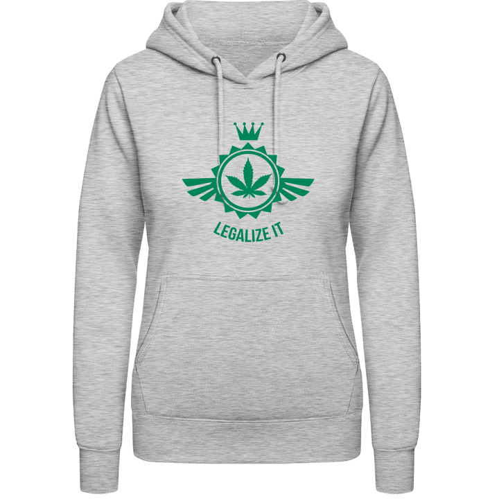 Legalize It Weed Vrouwen Hoodie contain pic