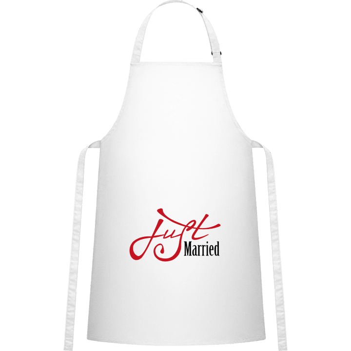 Just Married Man Kitchen Apron contain pic