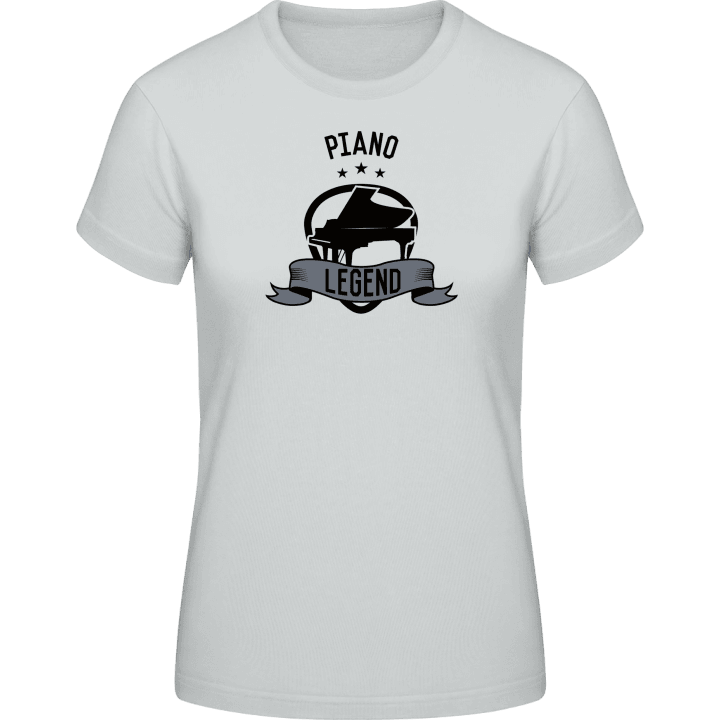 Piano Legend T-skjorte for kvinner contain pic