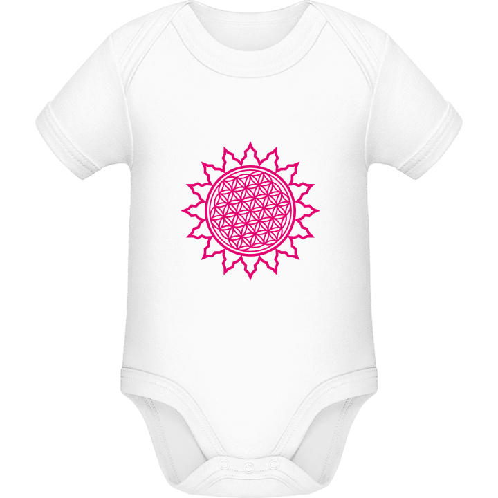 Flower of Life Shining Baby Rompertje contain pic