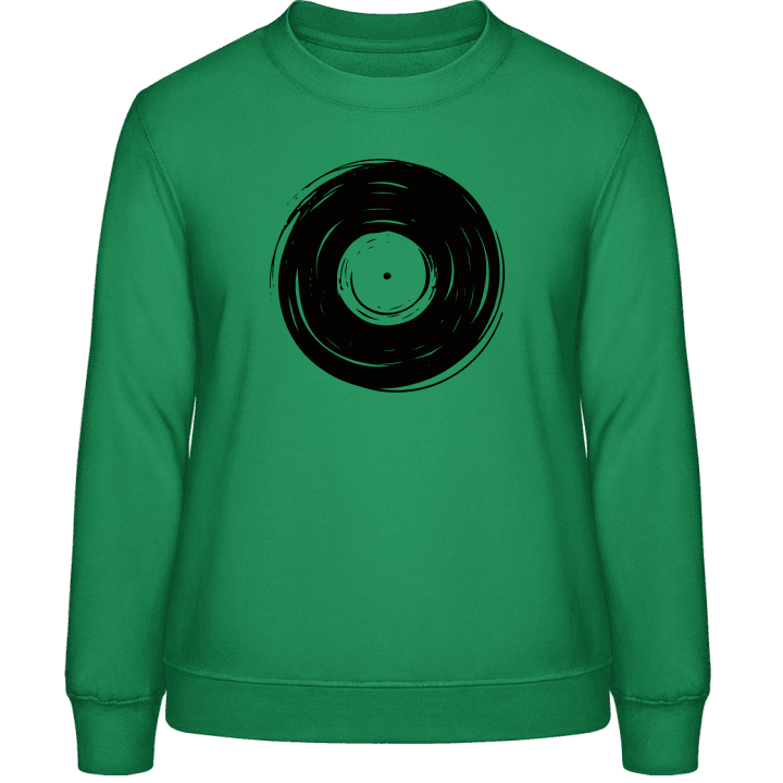 Vinyl Illustration Sweatshirt för kvinnor contain pic