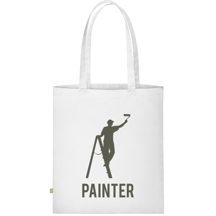 Painter At Work Cloth Bag contain pic