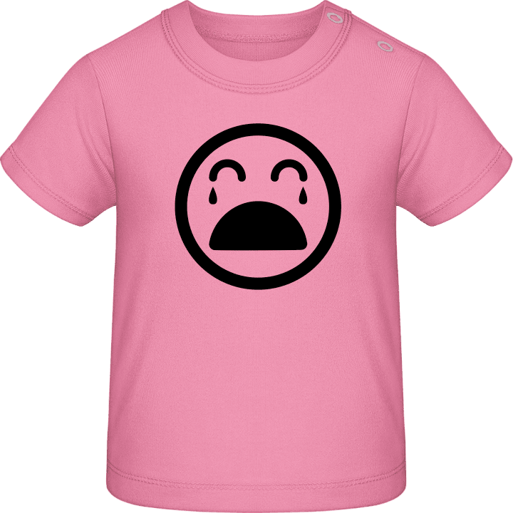 Howling Smiley T-shirt för bebisar contain pic