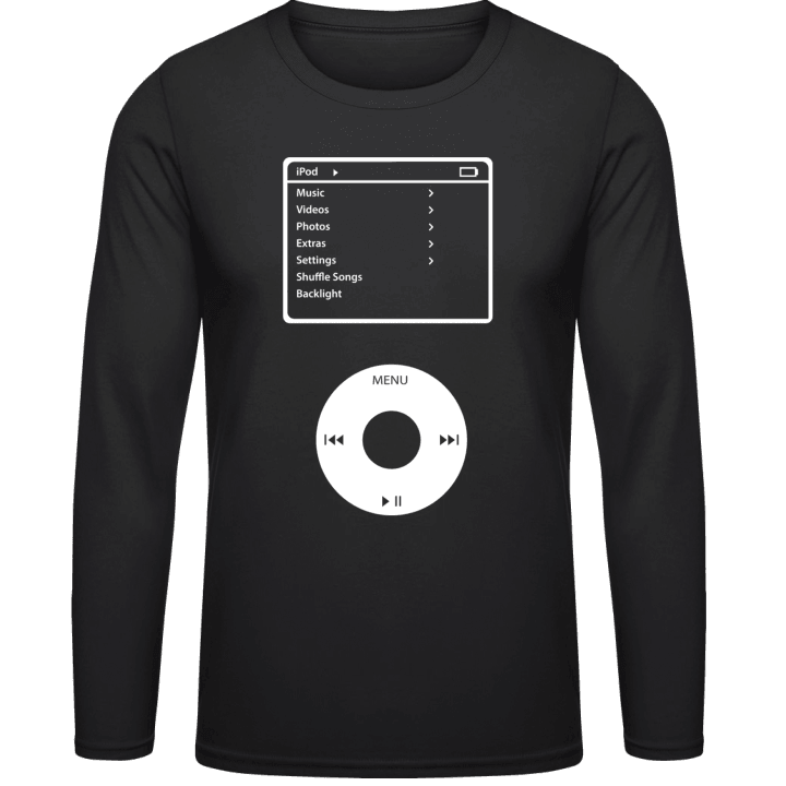 Music Selection Effect T-shirt à manches longues 0 image