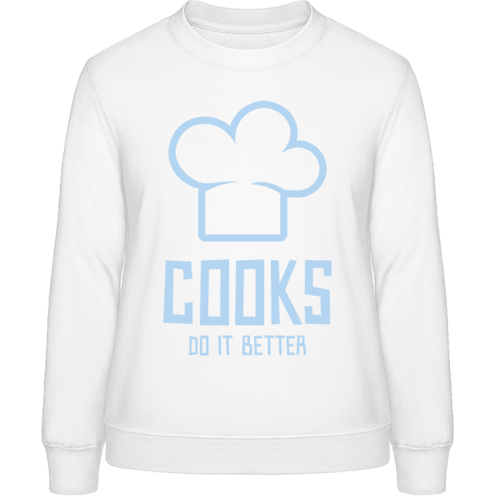 Cooks Do It Better Sweatshirt för kvinnor contain pic