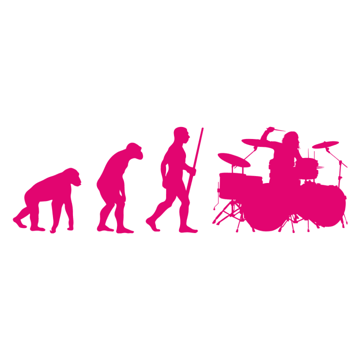 Drummer Girl Evolution Kids T-shirt 0 image