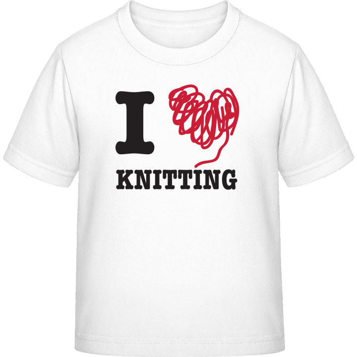 I Love Knitting Kinder T-Shirt 0 image