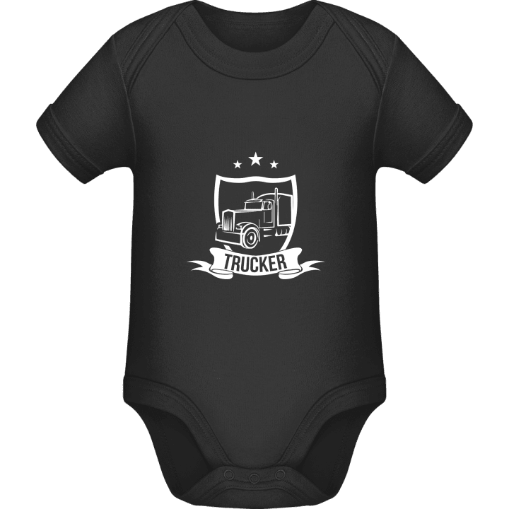 Trucker Logo Baby Rompertje contain pic