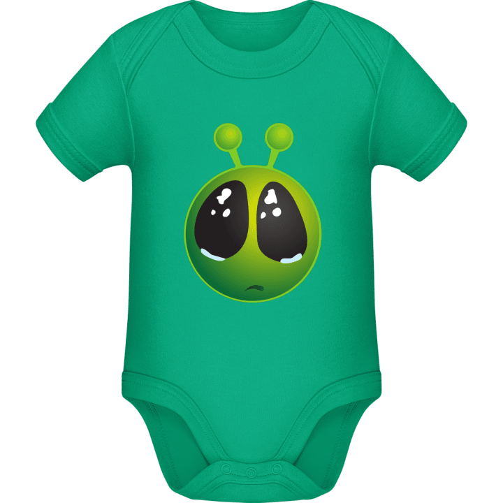 Alien Smiley Baby Romper contain pic