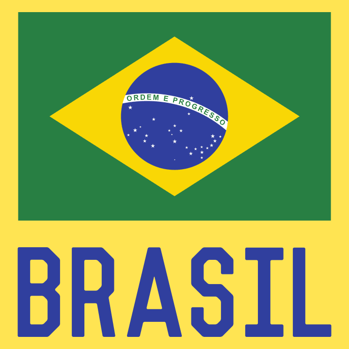 Brasilian Flag Stoffen tas 0 image