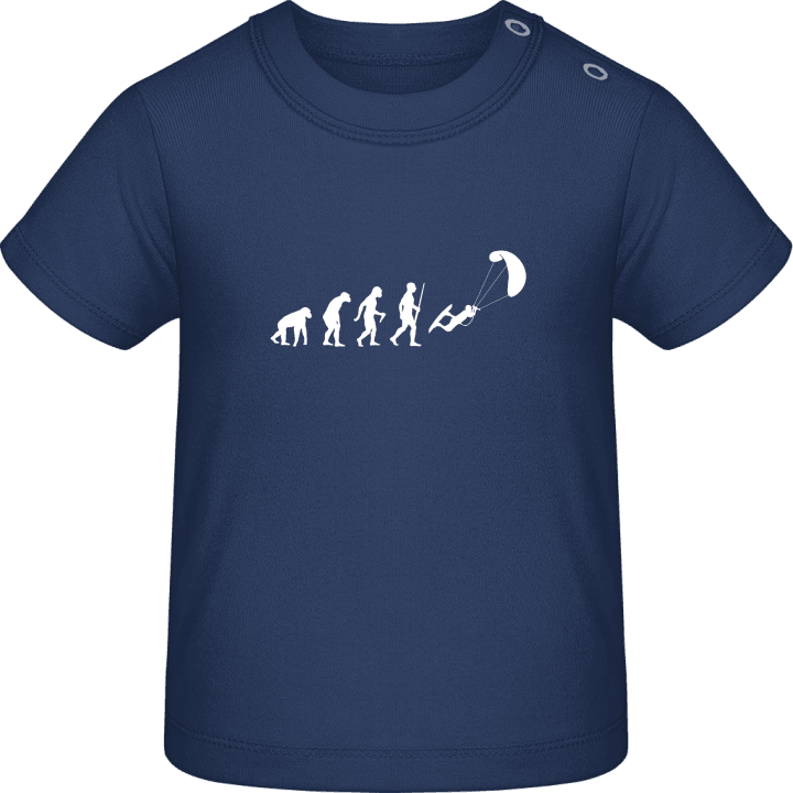 Kitesurfer Evolution T-shirt för bebisar contain pic