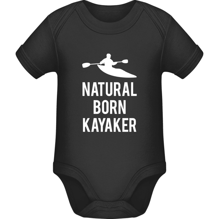 Natural Born Kayaker Baby Romper contain pic