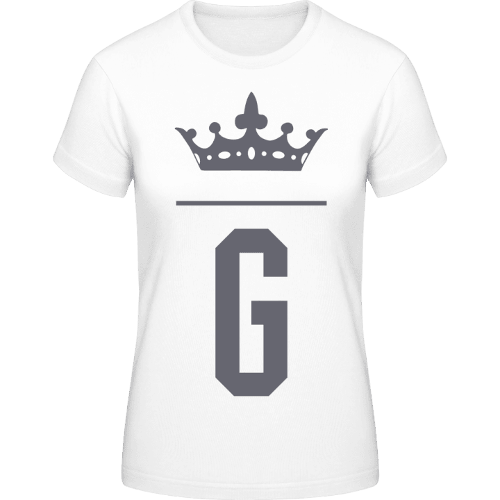 G Initial Vrouwen T-shirt 0 image